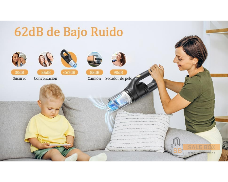 TurboVac Pro™ – Aspiradora Manual