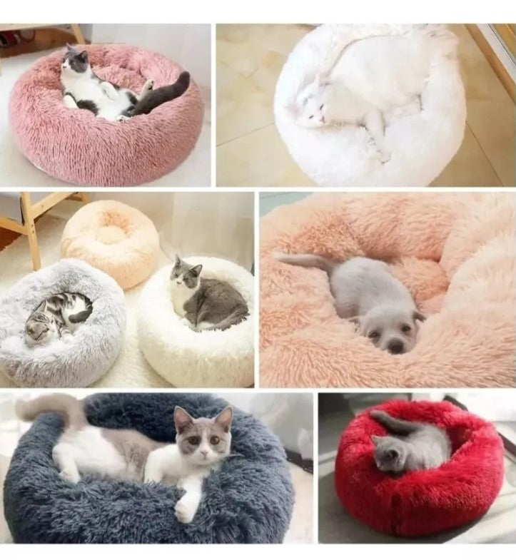 CalmiPet Puff™ - Cama antiestres para mascotas 60 cm